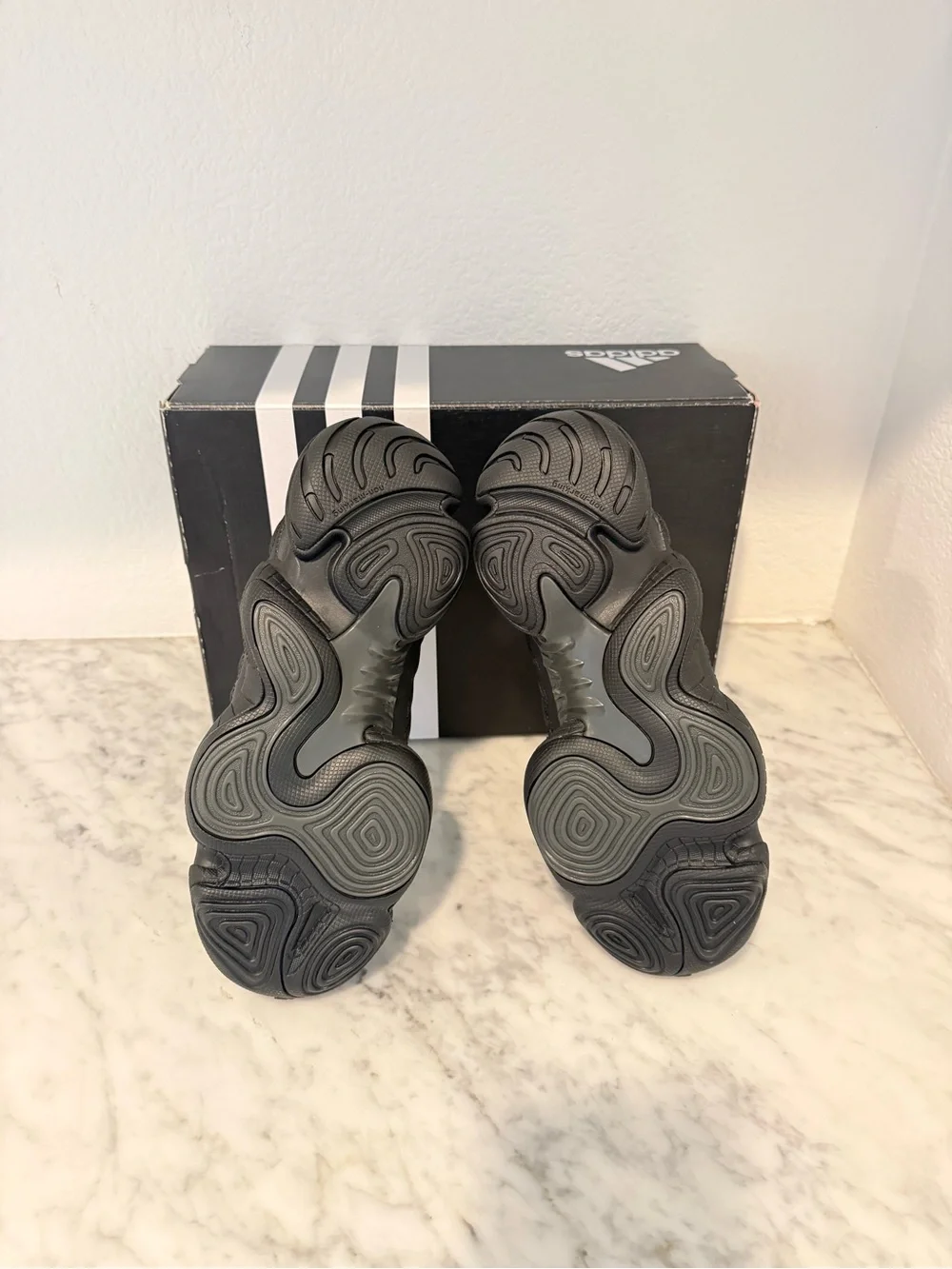 Adidas Black Slip-On Performance Sneakers